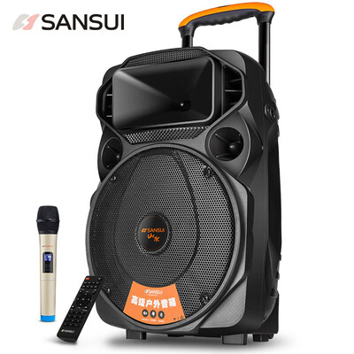 

Shanshui SANSUI SS6-12 Square Dance Speaker Outdoor Mobile Portable Rod Bluetooth Player Deluxe Edition