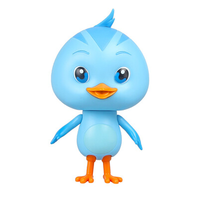 

Audi double drill AULDEY cute chicken squad childrens toy movable doll - cute chicken Huanhuan 810030