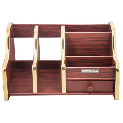 

Jinlongxing (Glosen) C2024 wooden pen holder / cosmetics remote control storage / wood multi-functional office storage ornaments Phnom Penh