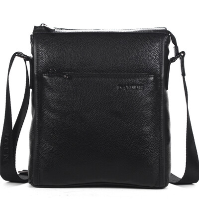 

Danjue Для мужчин сумка натуральная кожа сумка мужской вертикальный черный Бизнес сумка классический молния Повседневное сумка чел