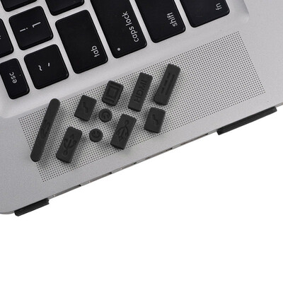 

Styway Apple laptop dustproof plug 12 macbook air 11.6 inch / 13.3 inch Retina13.3 inch / 15.4 inch (old) black
