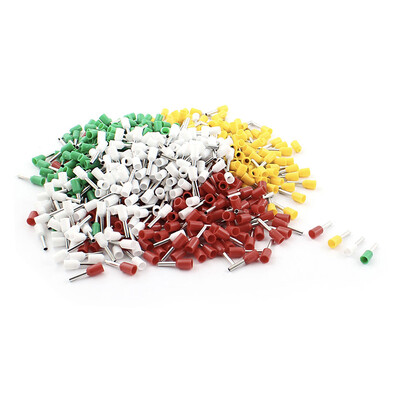

500 pieces/lot) suyep AWG16 1.5mm² Insulated Cord End Wire Ferrules Terminal E1508 red