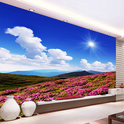 

Пользовательские фото стены Бумага 3D Природный ландшафт Большие фрески Обои для гостиной Фон Домашний декор Murales Para Pared 3D