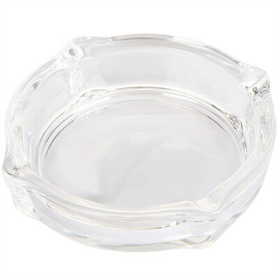 

FIDLA four round glass ashtray 10cm KTG7005