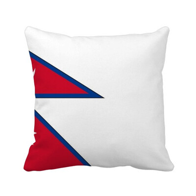 

Nepal National Flag Asia Country Square Throw Pillow Insert Cushion Cover Home Sofa Decor Gift