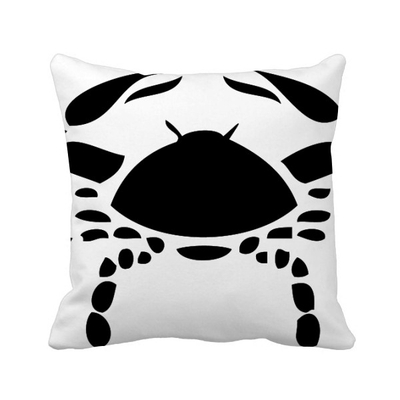 

Constellation Cancer Zodiac Sign Square Throw Pillow Insert Cushion Cover Home Sofa Decor Gift