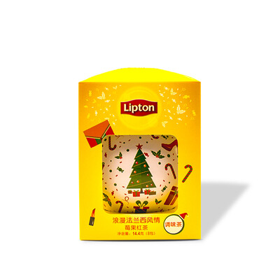 

Lipton Lipton Tea Весенний фруктовый шар Романтический французский стиль Berry Black Tea Seasoning Tea 8 Pack 14.4g Независимый мешок с треугольным мешком