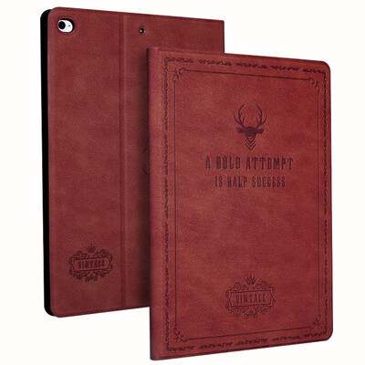 

Би Диас (BIAZE) Apple IPAD AIR2 / 2017 модели / AIR1 новой IPad случай / кобура умная заторможенность iPad5 / 6/7 защитные оболочки бизнес-модель PB42- красное вино