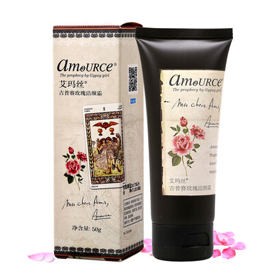 

Ай Маси (amoURCe) Gypsy Rose Cleanser 65г (глубокое очищение увлажняющие Нефть управления Акне очищающее поры сжиматься эфирные масла)