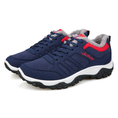 

Leisure and Low-cut with plush, waterproof sneakers, Men's shoes