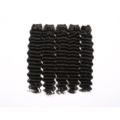 

Favor Hair Brazilian Hair Natural Color Unprocessed Virgin Deep Curl Hair Bundles 3 Bundles