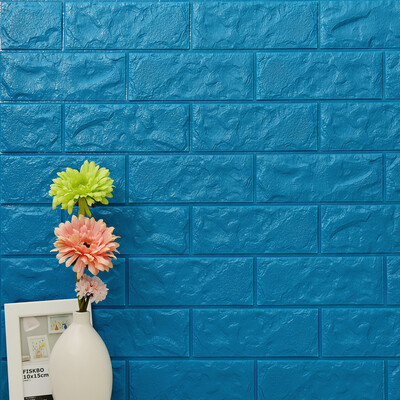 

Colomac ПВХ 3D тисненый кирпич утолщенный современный узор стены стикер самоклеящиеся спальни гостиная водонепроницаемые обои