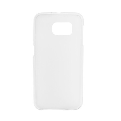 

Матовое Мягкий силиконовый телефон Защитный чехол кожи чехол для Samsung Galaxy S6 - прозрачный