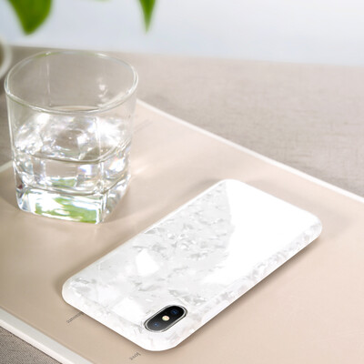 

Bangxishi (Benks) Apple iPhoneX / 10 mobile phone case protective sleeve Apple X all-inclusive protective case iX thickened mobile phone case Star grain protective shell ceramic white