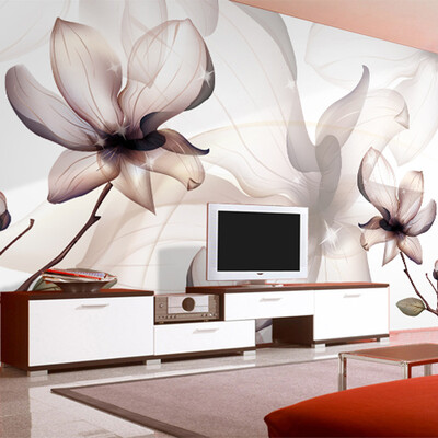 

Custom 3D Photo Mural Wallpaper Chinese Painting Magnolia Wall Mural Modern Simple Style Living Room Home Improvement Wall paper