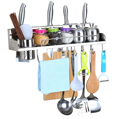 

Kitchen (maxcook) 304 stainless steel kitchen shelf holder 50CM single cup MCWA-BG501 spice rack with rails do not rust