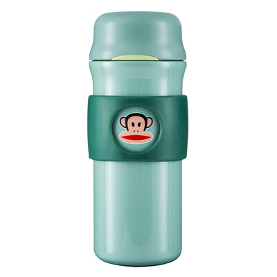 

Big mouth monkey Paul Frank mug male&female business office fashion cup cup tea cup straight cup 400ml ocean green PFD001