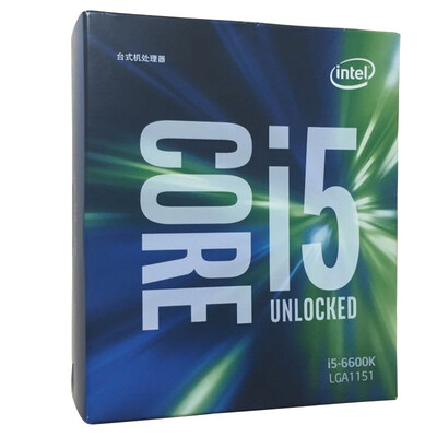 

Intel (Intel) i5 6600K Core четырехъядерный процессор процессора в штучной упаковке