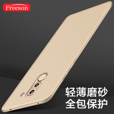 

Freeson glory play 6X mobile phone case protector frosted mobile phone cover glory 6X all-inclusive PC hard shell gold