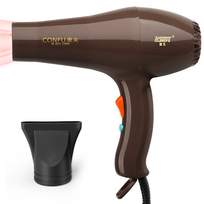 

Kangfu Hair Dryer Home KF-3012 1200W Hair Dryer Hair Dryer Low Power Hair Dryer (Brown