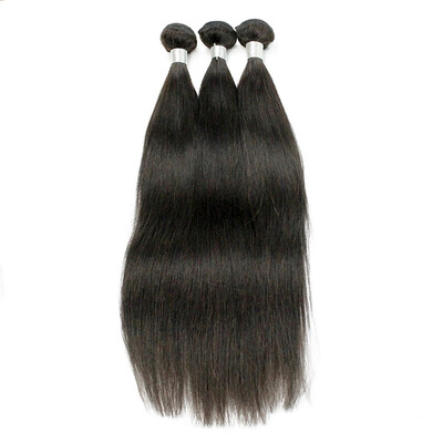 

Kisshair nature color 3pcs/lot bundles hair silky straight Indian human hair weft no tangle no shedding