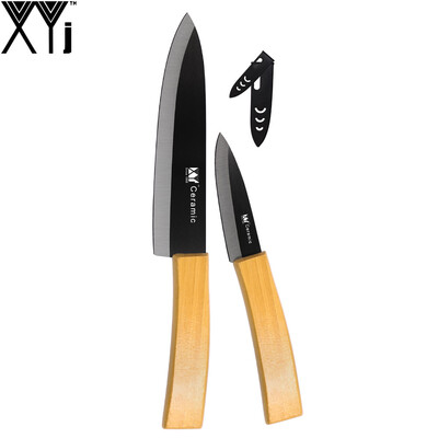 

xyj керамический нож установлены 3 "обрезать" 6 "шеф - повар на кухне + два лучших инструментов охватывает кухонные ножи с ручки ч