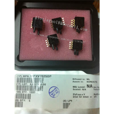 

100%NEW&ORIGINAL MPXV7025DP MPXV7025 Integrated Silicon Pressure Sensor On-Chip 5PCS/LOT IC