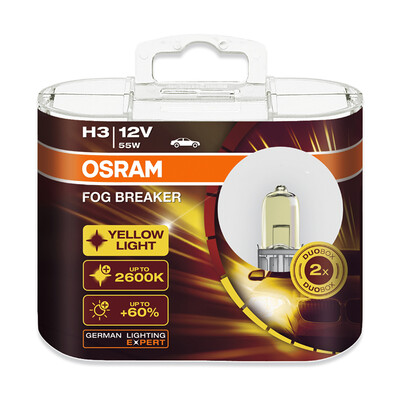 

OSRAM туман выключатель 2600 К H1 H3 H4 H7 H8 H11 H16 9005 9006 12 В лампы 200% желтый свет 60% больше яркий автомобиль галогенные