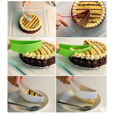 

1PC New Cake Slicer Sheet Guide Cutter Server Bread Slice Kitchen Gadget