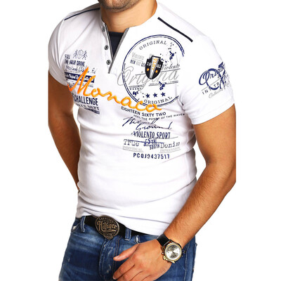 

Mens Fashion Personality Cultivating Short-sleeved T-Shirts