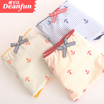 

Бабочка Deanfun Дамы Нижнее белье Вискозное волокно Талия Морской якорь Pattern Сексуальные бесшовные женские боксеры Шорты Смешанный цвет 2 Pack L Размер