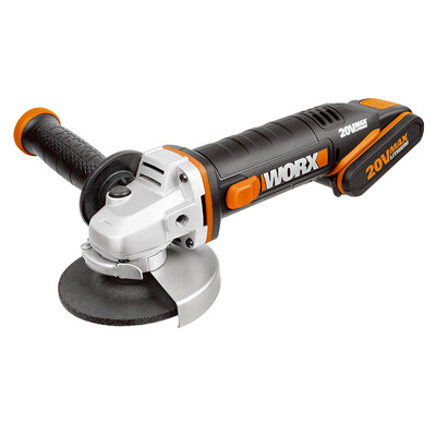 

WORX Cordless Angle Grinder WX802 Household Lithium Electric Cutting Machine Angle Grinding Machine Grinding Machine Hand Grinder Polishing Machine Hardware Power Tools