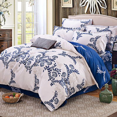 

SHENGWEI cotton bed set/bed kit (duvet cover/fitted sheet/pillow case