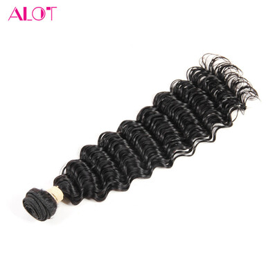 

Alot Hair Malaysian Deep Wave 1 PC Good Quality 100 Human Hair