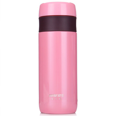 

Jingdong Supermarket] Hals HAERS 300ml fashion straight car office office ceramic tea cup HTC-300-3 (color random
