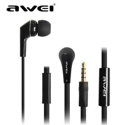 

ES-Q7i 3.5mm Stereo Noise-isolating Hi-fi In-ear Earphones Heavy Bass Music Headset Headphones for iPhone Smart Phones