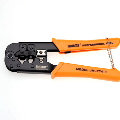 

YIFENG Crimper Plier Tools Orange Carbon Steel 6P/8P New Sell Ratchet Fashion New
