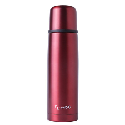 

Ai Mengduo meal magic division produced bullet stainless steel vacuum insulation Cup 500ml red ELZD-501-RD