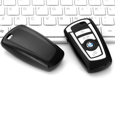 

Di Galen BMW BMW Key Case 3 Series 320li 5 Series X3X4 6 Series Z4 Car Key Cover Dedicated Key Case Buckle Light Silver