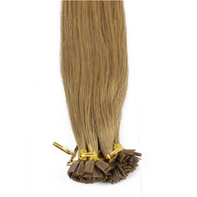 

1g/s 100g Human Remy Hair Ash Brown Platinum Blonde Straight Custom Capsule Keratin U-tip or Flat-tip Human Hair Extensions