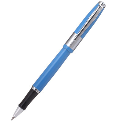 

Picasso (pimio) ps-923 sea blue gold clip pen / ink pen