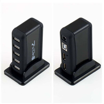 

порт USB 2.0 7 на высокой скорости 1,1 - + адаптер переменного тока разъем для пк, ноутбука, ес