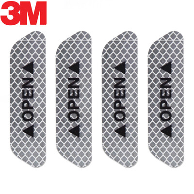

3M Safety warning sticker 2593cm 4pcs white