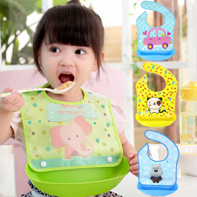 

9i9 baby bib 4 loaded childrens rice pocket waterproof detachable bib 171016
