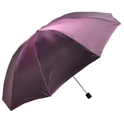 

Jingdong Supermarket] Paradise umbrella color shiny black rubber cloth umbrella 33146 paradise style Begonia red