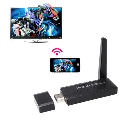 

Miracast Wifi Display Dongle Receiver 1080P HDMI Wireless IPUSH AirPlay DLNA