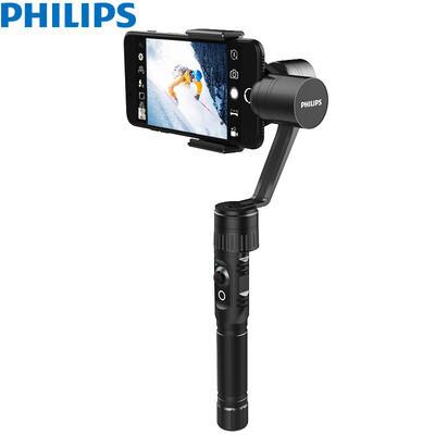 

Philips DLK36008 Handheld PTZ Stabilizer Mobile PTZ Smart Shake Live PTZ Black