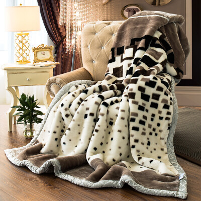 

Brata Blanket Thick warm raschel blanket office nap blanket