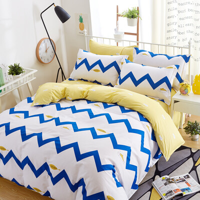 

Brata Комплект из четырех частей Комплект постельного белья из хлопка Комплект постельного белья из постельного белья