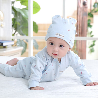 

Jingdong joy joint name Bell kiss baby clothes newborn clothes open baby onesies clothing clothes romper B6151 blue 73 yards dog year commemorative
